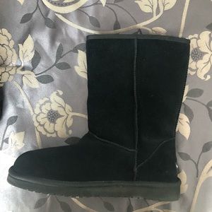 Ugg koolaburra size 12 fur lined suede boots